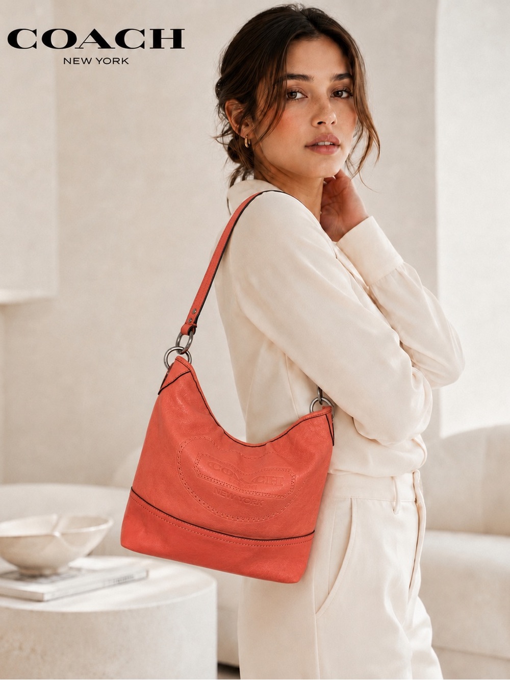 🍁FINAL SALE🍁COACH Two tone hobo bag